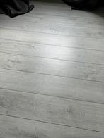 Kliklaminaat Athene grijs eiken incl ondervloer, Ophalen, Gebruikt, 25 tot 50 m², Grijs