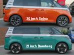 2 sets originele wielen VW. | 20"  Solna | 21" Bomberg, Ophalen, 265 mm, Banden en Velgen, Nieuw