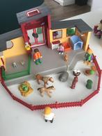 playmobil speelset dierenverblijf met dieren en poppetjes, Ophalen, Gebruikt