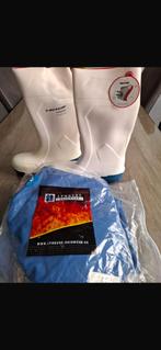 Gloednieuwe werklaarzen & werkoverall Dunlop, Tuin en Terras, Werkkleding, Heren, Overall, Nieuw, Ophalen of Verzenden