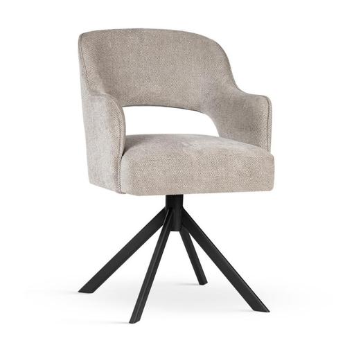 stoel mercy luxe eetkamerstoel supreme draaibaar launt, Huis en Inrichting, Stoelen, Nieuw, Metaal, Stof, Ophalen of Verzenden