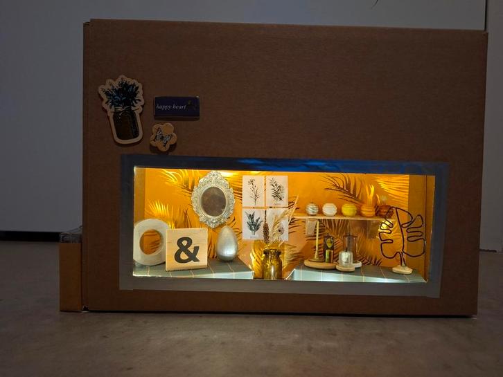 Sinterklaas suprises Woonaccessoireswinkel met licht, Diversen, Sinterklaas, Nieuw, Ophalen of Verzenden