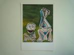 Kunstkaart Pablo Picasso Flute Player and Watermelon Eater, Verzenden, 1980 tot heden