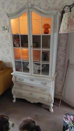 Vitrine kast brocante, Huis en Inrichting, Ophalen, Gebruikt, 25 tot 50 cm, 50 tot 100 cm