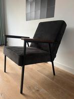 WOOOD Sally Fauteuil(s) Antraciet Ribcord, Ophalen, Gebruikt, 75 tot 100 cm, Stof