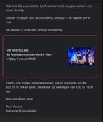 André Rieu, 6 kaarten voor 9-1-2026, Drie personen of meer, Januari