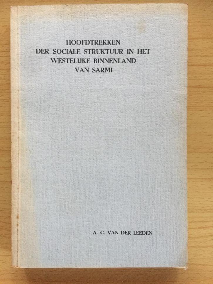 De sociale structuur in het binnenland van Sarmi, N.-Guinea, Boeken, Overige Boeken, Gelezen, Ophalen of Verzenden