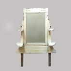 Antieke Art Deco spiegel, Antiek en Kunst, Ophalen, Rechthoekig, 50 tot 100 cm, Minder dan 100 cm