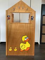Poppenkast met vintage handpoppen, Ophalen, Gebruikt, Overige typen