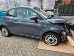Fiat 500 met zware schade te koop voor onderdelen, Ophalen, Fiat