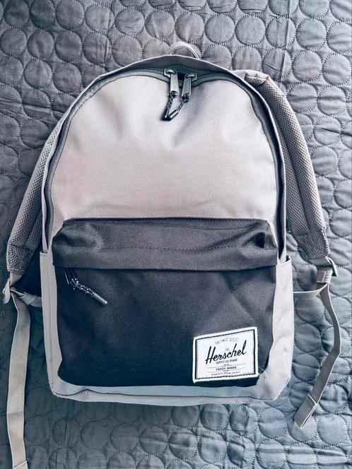 Herschel Rugzak met Laptopvak Classic X-Large Grijs/Zwart, Sieraden, Tassen en Uiterlijk, Tassen | Rugtassen, Zo goed als nieuw