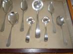 v. der Hoef bestek .initialen BN 75delig model 688  zeldzaam, Antiek en Kunst, Ophalen