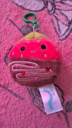 Squishmallow clip strawberry chocolate dip, Verzamelen, Ophalen of Verzenden, Zo goed als nieuw