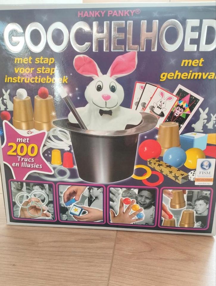 Goocheldoos met 200 trucs!, Kinderen en Baby's, Speelgoed | Educatief en Creatief, Gebruikt, Ontdekken, Ophalen of Verzenden