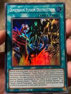 Yu-Gi-Oh! Dimension Fusion Destruction SDSA 1st Edition !, Verzenden, Zo goed als nieuw, Losse kaart, Foil