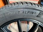 Winterbanden 225/55 R18 op LM Velg - 6mm profiel!, Auto-onderdelen, Banden en Velgen, 18 inch, Gebruikt, Banden en Velgen, Personenwagen