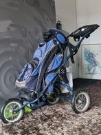 BagBoy EZ Fold 12, 3-wiel golftrolley & tas, goede conditie., Ophalen, Gebruikt, Golfkar, Overige merken