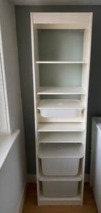 Ikea Trofast kast basiselement wit met 4 planken en 3 bakken, Huis en Inrichting, Ophalen, Gebruikt, 50 tot 100 cm, Minder dan 100 cm