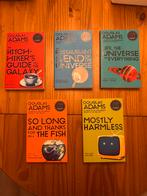 Serie boeken Hitchhiker’s guide to the galaxy, Ophalen, Zo goed als nieuw
