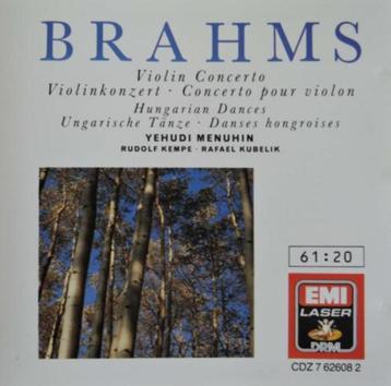 Brahms / Vioolconcerto ea - Menuhin/Berliner Philharm/Kempe beschikbaar voor biedingen