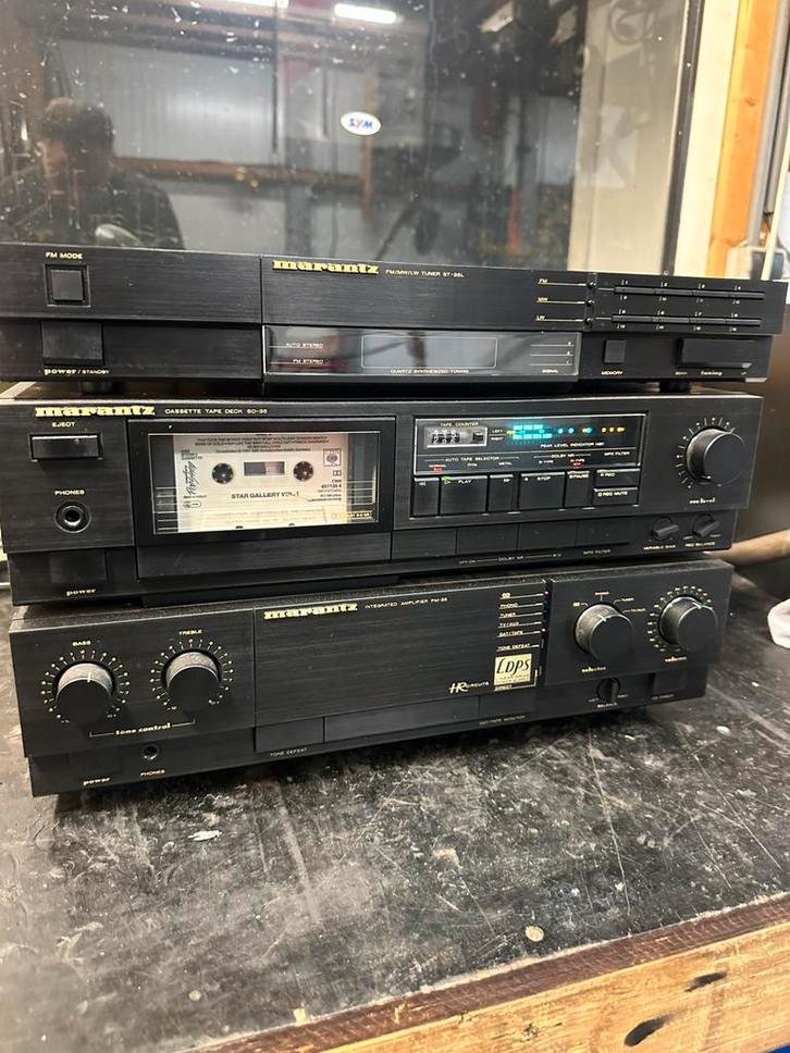 Vintage Compleet bij elkaar passend Marantz-setje los, Audio, Tv en Foto, Stereo-sets, Cassettedeck, Tuner of Radio, Losse componenten