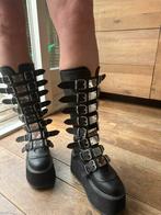 Demonia Plateau Laarzen Maat 38/39, Kleding | Dames, Schoenen, Ophalen of Verzenden, Gedragen, Zwart, Hoge laarzen