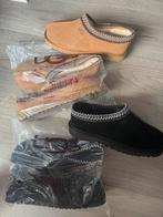 Zwarte en bruine UGG tasman maat 40,41,42 NIEUW, Ophalen of Verzenden, Nieuw, Zwart, Pantoffels of Sloffen