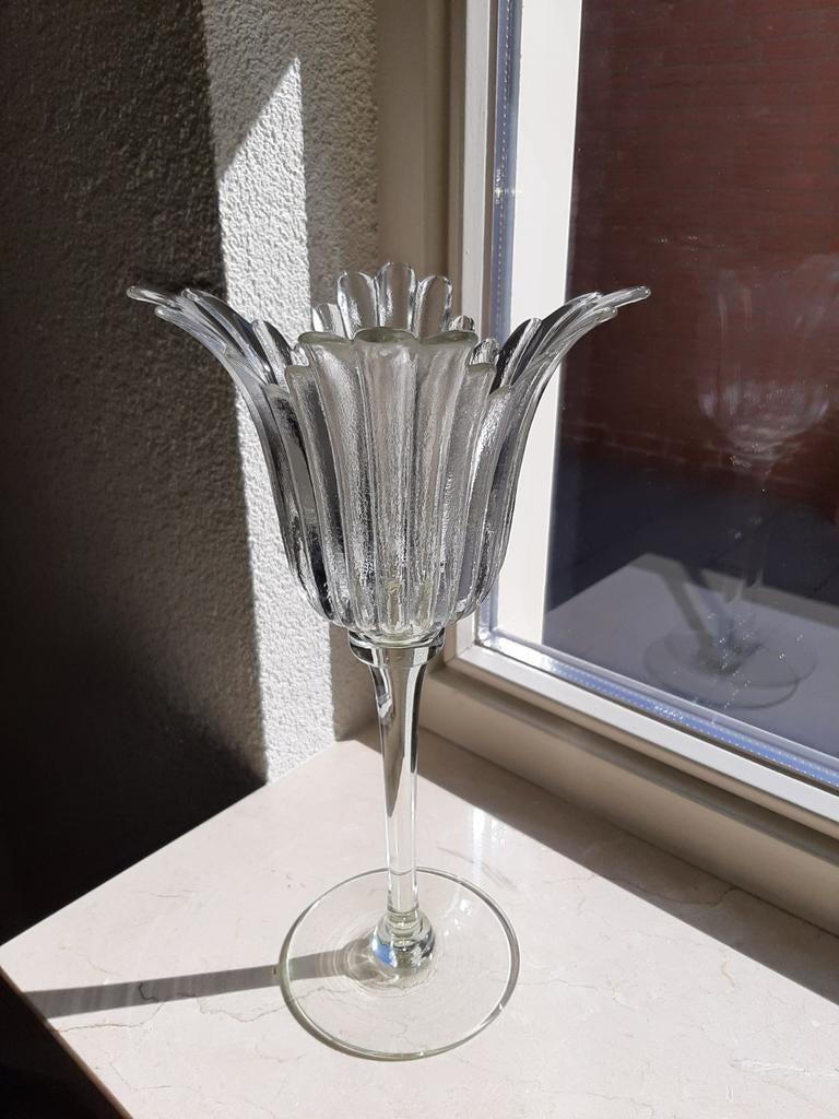 Kandelaar op voet., Ophalen of Verzenden