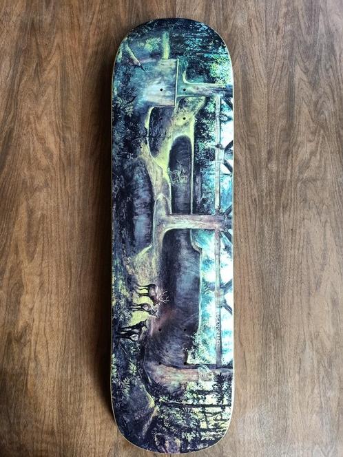 Polar Emile Laurent Burnside 2084 P8 8.8" Skateboard Deck, Sport en Fitness, Skateboarden, Zo goed als nieuw, Skateboard, Ophalen of Verzenden