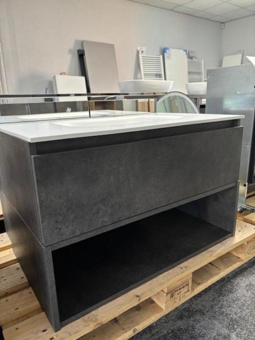 Prima bad Badkamer meubel combinatie, Huis en Inrichting, Badkamer | Badkamermeubels, Zo goed als nieuw, Wastafelkast, Minder dan 100 cm