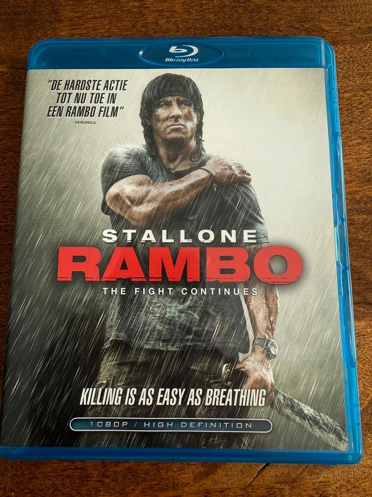 Blu Ray Rambo The Fight Continues, Cd's en Dvd's, Blu-ray, Zo goed als nieuw, Actie, Ophalen of Verzenden