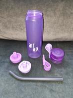 Air up paars inclusief accessoires, Sport en Fitness, Bidons, Ophalen of Verzenden, Zo goed als nieuw