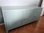 Metalen kastje, 3 deurs, nieuwstaat!, Huis en Inrichting, Kasten | Dressoirs, Ophalen, Zo goed als nieuw, 25 tot 50 cm, 100 tot 150 cm