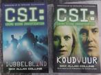 CSI Crime Scene Investigation Dubbelblind & Koudvuur, Boeken, Detectives, Ophalen of Verzenden, Zo goed als nieuw, Max Allan Collins