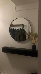 Kast of plank voor onder spiegel hal zwart, Ophalen, Minder dan 50 cm, Zo goed als nieuw, Minder dan 100 cm