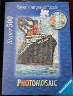 Ravensburger Photomosaic Puzzel - Super 500, Ophalen of Verzenden, 500 t/m 1500 stukjes, Zo goed als nieuw, Legpuzzel