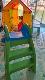 Kinder glijbaan met speelhuisje, Kinderen en Baby's, Speelgoed | Buiten | Speeltoestellen, Ophalen of Verzenden, Glijbaan