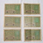 Duitsland 50 Mark bankbiljet 24 juni 1919 x6, Postzegels en Munten, Bankbiljetten | Europa | Niet-Eurobiljetten, Ophalen, Duitsland