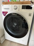 LG front load wasmachine 8.5kg met tempered glass deur, Ophalen, 1200 tot 1600 toeren, Gebruikt, 8 tot 10 kg