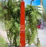 Gezocht grote rode Jaspis toren obelisk punt, Ophalen, Nieuw
