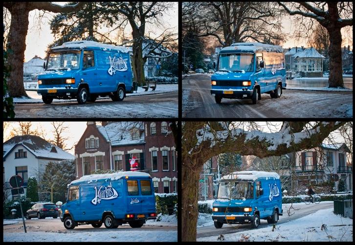 Mercedes 609 Mobiele Kapsalon, Auto's, Bestelauto's, Particulier, Mercedes-Benz, Diesel, Handgeschakeld, Geïmporteerd, Blauw, Overige kleuren