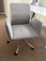 Leen Bakker Bureaustoel - Grijs, Ophalen, Zo goed als nieuw, Grijs, Bureaustoel