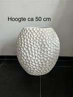 Decoratieve witte vazen, 4 stuks, Huis en Inrichting, Woonaccessoires | Spiegels, Ophalen, Minder dan 50 cm, Zo goed als nieuw