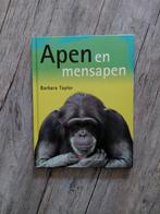 Apen en mensapen - Barbara Taylor, Ophalen of Verzenden, Gelezen, Natuur algemeen, Barbara Taylor