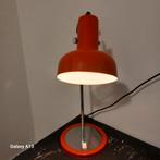 vintage oranje lamp hoogte kan je zelf bepalen, Huis en Inrichting, Lampen | Tafellampen, Gebruikt, Ophalen of Verzenden