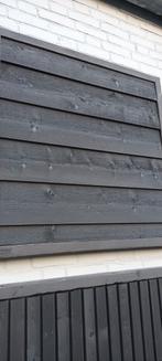 OPEN BOUWVAK zweeds rabat zwart GOEDKOOP potdeksel hout, Ophalen, Nieuw, 250 cm of meer, Planken