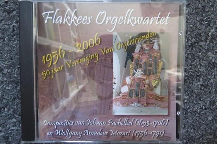 Cd orgel: Flakkees Orgelkwartet, Pachelbel en Mozart, Cd's en Dvd's, Cd's | Klassiek, Zo goed als nieuw, Kamermuziek, Classicisme