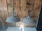 Metalen industriële hanglampen, Huis en Inrichting, Ophalen, Zo goed als nieuw, Minder dan 50 cm
