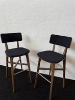 Set van 2 Houten Krukken, 60 tot 90 cm, Ophalen of Verzenden, Zo goed als nieuw, Hout