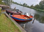 Bootje met electro motor/ fluister motor, Watersport en Boten, Ophalen, Staal, Elektrisch, Zo goed als nieuw